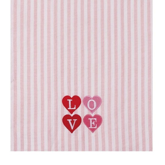 Love Heart Kitchen Towel NEW Valentine's Day - Picture 3 of 3